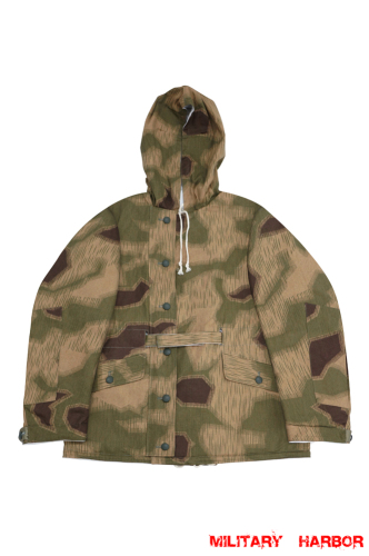 WWII German Reversible Winter Parka in Marsh Sumpfsmuster 43 Camo