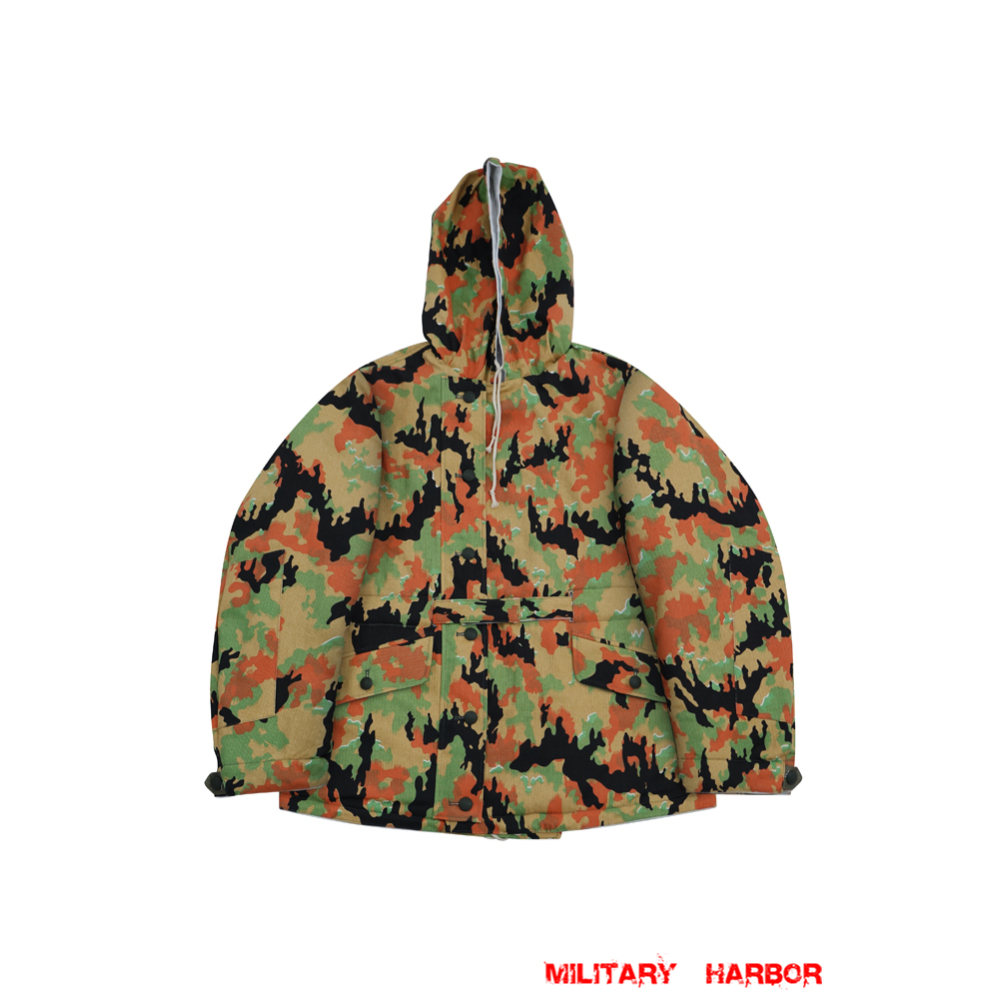 WWII German Reversible Winter Parka in Leibermuster CamoCamo