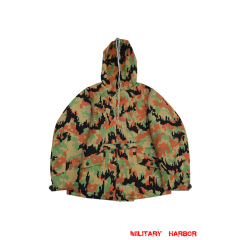 WWII German Reversible Winter Parka in Leibermuster Camo German Camo tunic,German uniforms,SS uniforms,Wehrmacht uniforms,WW2 uniforms,Leibermuster ,WW2 camo,WWII camo,WW2 German camouflage,WWII German camouflage,German Camo Uniform,winter parka