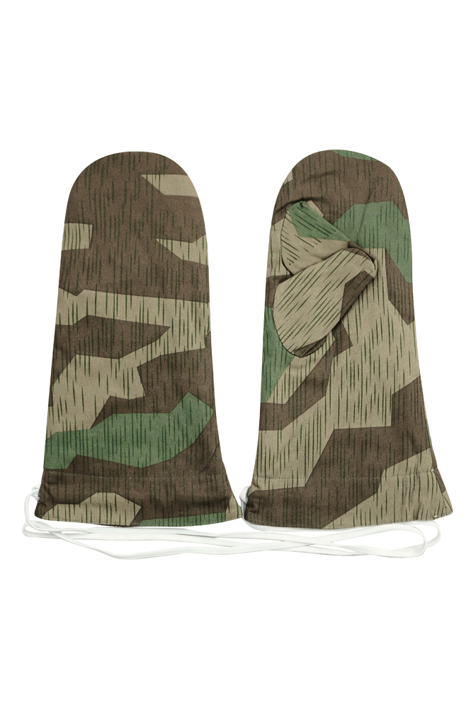 german mittens,ww2 gloves,german camo mittnes,german Reversible mittens,german parka mittens,Splinter mittens