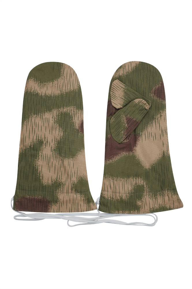german mittens,ww2 gloves,german camo mittnes,german Reversible mittens,german parka mittens,Splinter mittens