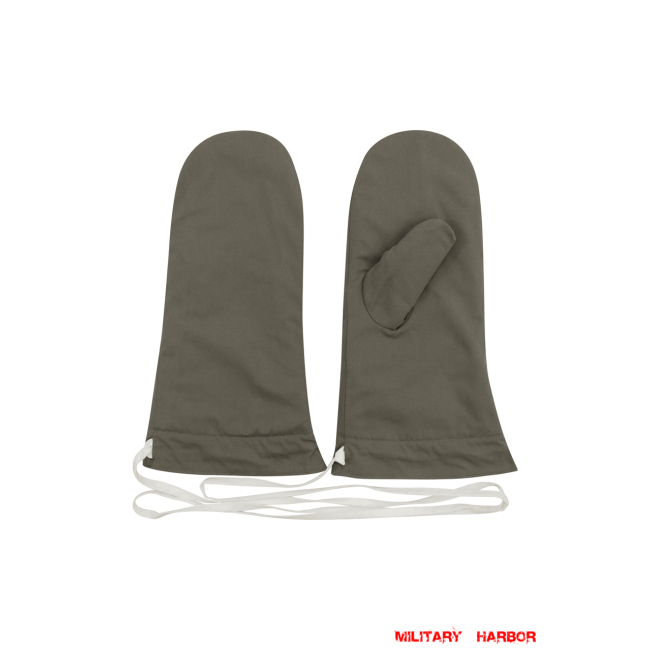 WWII German Reversible Winter Parka Mittens Gloves 1st Pattern Grey german mittens,ww2 gloves,german camo mittnes,german Reversible mittens,german parka mittens,dot mittens