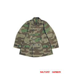 WWII German Splinter 31 Spring Camo Gebirgsjäger Mountain Trooper Wind Jacket I WW2 German uniform,wehrmacht uniform,German army uniform,m40 tunic,Splinter 31