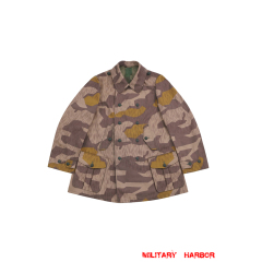 WWII German Splinter 41 Brown Variation Camo Gebirgsjäger Mountain Trooper Wind Jacket I WWII German Splinter 41 Brown Variation Camo Gebirgsjäger Mountain Trooper Wind Jacket I