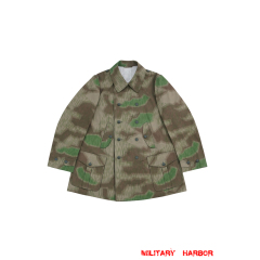 WWII German Splinter C 43 Camo Gebirgsjäger Mountain Trooper Wind Jacket I WW2 German uniform,wehrmacht uniform,German army uniform,m41 tunic,Splinter 43