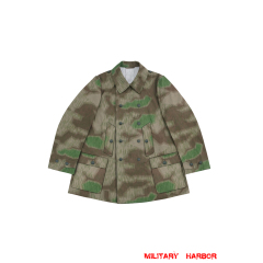WWII German Splinter C 43 Camo Gebirgsjäger Mountain Trooper Wind Jacket II WW2 German uniform,wehrmacht uniform,German army uniform,m41 tunic,Splinter 43