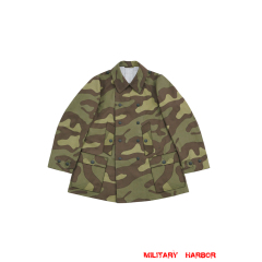 WWII German Italian Camo Gebirgsjäger Mountain Trooper Wind Jacket II WW2 German uniform,wehrmacht uniform,German army uniform,m42 tunic,italian camo