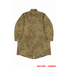 WWII German Luftwaffe M42 Reversed Splinter B Camo Fallschirmjäger Jump Smock German Camo uniforms,Luftwaffe camo uniforms,Splinter camo,german camouflage,Luftwaffe camo smock,Luftwaffe Splinter camo,Fallschirmjäger camo smock,Luftwaffe Fallschirmjäger,Fallschirmjäger Splinter camo,german paratrooper smock,brigade Ramcke,Fallschirmjäger jump smock,german  jump smock,paratrooper  jump smock