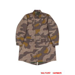 WWII German Luftwaffe M42 Splinter 41 Brown Variation Camo Fallschirmjäger Jump Smock German Camo uniforms,Luftwaffe camo uniforms,Splinter camo,german camouflage,Luftwaffe camo smock,Luftwaffe Splinter camo,Fallschirmjäger camo smock,Luftwaffe Fallschirmjäger,Fallschirmjäger Splinter camo,german paratrooper smock,brigade Ramcke,Fallschirmjäger jump smock,german  jump smock,paratrooper  jump smock