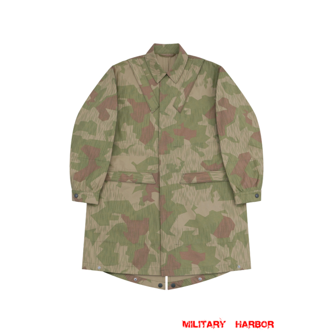 WWII German Luftwaffe M42 Reversed Splinter B DAK/Tropical Camo Fallschirmjäger Jump Smock German Camo uniforms,Luftwaffe camo uniforms,Splinter camo,german camouflage,Luftwaffe camo smock,Luftwaffe Splinter camo,Fallschirmjäger camo smock,Luftwaffe Fallschirmjäger,Fallschirmjäger Splinter camo,german paratrooper smock,brigade Ramcke,Fallschirmjäger jump smock,german  jump smock,paratrooper  jump smock