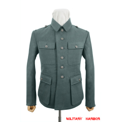 WWII German M43 Heer NCO Fieldgrey Gabardine tunic Feldbluse WW2 german uniform,wehrmacht uniform,german army uniform,heer,officer tunic,German Heer Gabardine Tunic,WW2 uniforms,wii uniforms,WWII german militaria,WWII german,reenactment  shop,reenactment uniforms,german WW2 uniforms,german WW2 militaria,WW2 reproduction,german officer uniform,replica military uniforms,saving private ryan uniforms