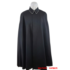 WWII German SS black Gabardine cape WW2 german uniform,SS uniform,waffen SS,gestapo,SS cape,German SS Gabardine Tunic,WW2 uniforms,wii uniforms,WWII german militaria,WWII german,reenactment  shop,reenactment uniforms,german WW2 uniforms,german WW2 militaria,WW2 reproduction,german officer uniform,replica military uniforms,saving private ryan uniforms
