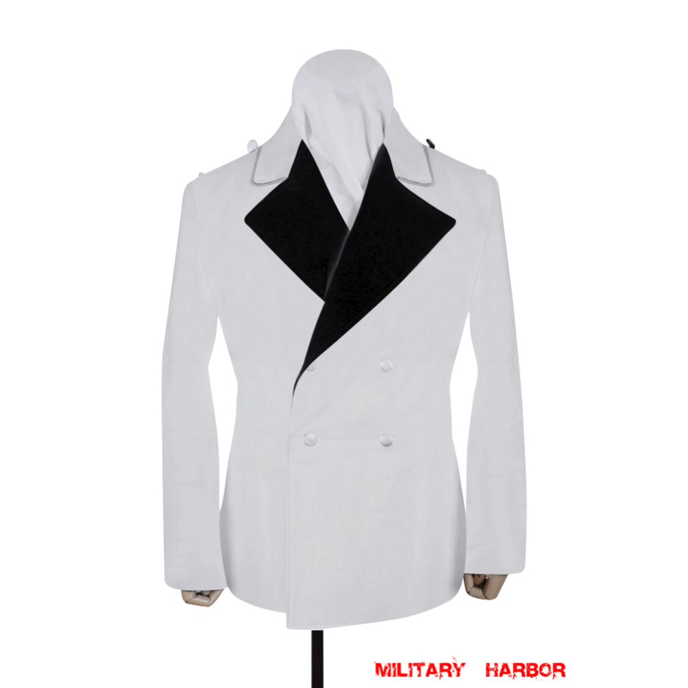 WWII German SS White Gabardine Evening Dress Tunic WWII German SS White Gabardine Evening Dress Tunic