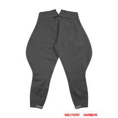 WWII German SS Officer Stone Grey Gabardine Breeches