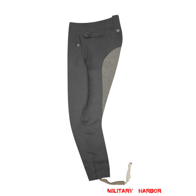 WWII German SS M43 Stone Grey Gabardine Mounted Troops Riding Breeches WW2 german uniform,SS uniform,waffen SS,gestapo,SS Trousers,German SS Gabardine Trousers,WW2 uniforms,wii uniforms,WWII german militaria,WWII german,reenactment  shop,reenactment uniforms,german WW2 uniforms,german WW2 militaria,WW2 reproduction,german officer uniform,replica military uniforms,saving private ryan uniforms