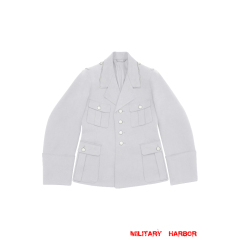 WWII German Luftwaffe M35 General Officer White Gabardine Jacket Dress Tunic Dress Short Cut WW2 german uniform,luftwaffe uniform,german army uniform,heer,m35 tunic,German Luftwaffe Gabardine Tunic,WW2 uniforms,wii uniforms,WWII german militaria,WWII german,reenactment  shop,reenactment uniforms,german WW2 uniforms,german WW2 militaria,WW2 reproduction,german officer uniform,replica military uniforms,saving private ryan uniforms