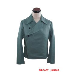 WWII German Police Assault Gunner Panzer Gabardine Wrap Jacket WW2 German police gabardine Panzer Tunic,WW2 german police uniforms,WWII police uniform,WWII german police militaria,ww2 german police jacket