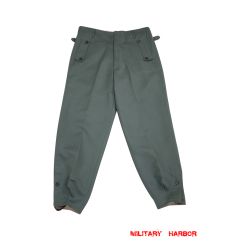 WWII German SS assault gunner Gabardine trousers