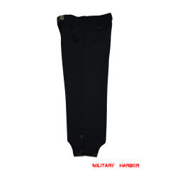 WWII German Heer panzer black gabardine trousers WWII German Heer panzer black gabardine trousers