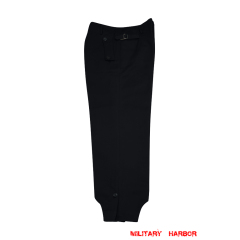 WWII German SS panzer black gabardine trousers WW2 german uniform,panzer uniform,german army uniform,Blitz,german panzer,SS panzer uniforms,WWII uniforms,reenactment uniforms,WW2 reproduction,german WWII uniforms,militaria german,german WW2 militaria,WWII jackets,german panzer jacket,german tunic WW2,panzer wrap jacket,WWII field uniforms,WW2 tank uniforms ,german tank uniforms