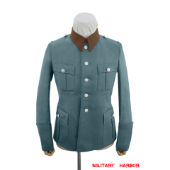WWII German Police Gendarmerie General Officer Gabardine Service Tunic Jacket 5 Buttons WW2 German police gabardine Tunic,WW2 german police uniforms,WWII police uniform,WWII german police militaria,ww2 german police jacket