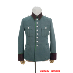 WWII German Police Gabardine Service Waffenrock Tunic Short Cut WW2 German police gabardine Tunic,WW2 german police uniforms,WWII police uniform,WWII german police militaria,ww2 german police jacket