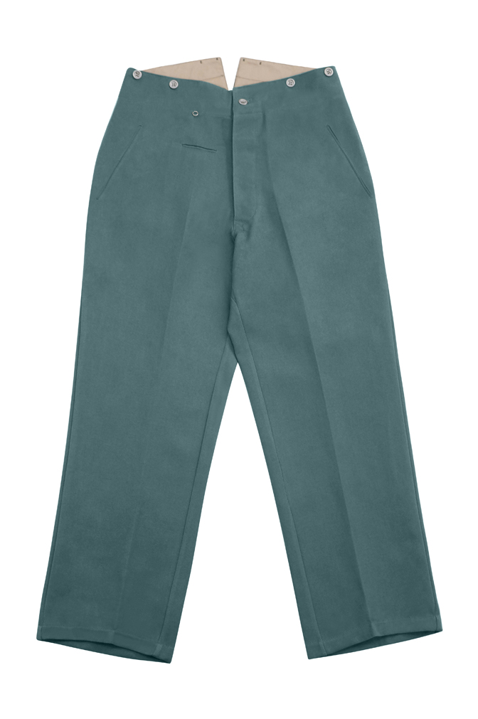WW2 German police gabardine trousers,WW2 german police uniforms,WWII police uniform,WWII german police militaria,ww2 german police trousers