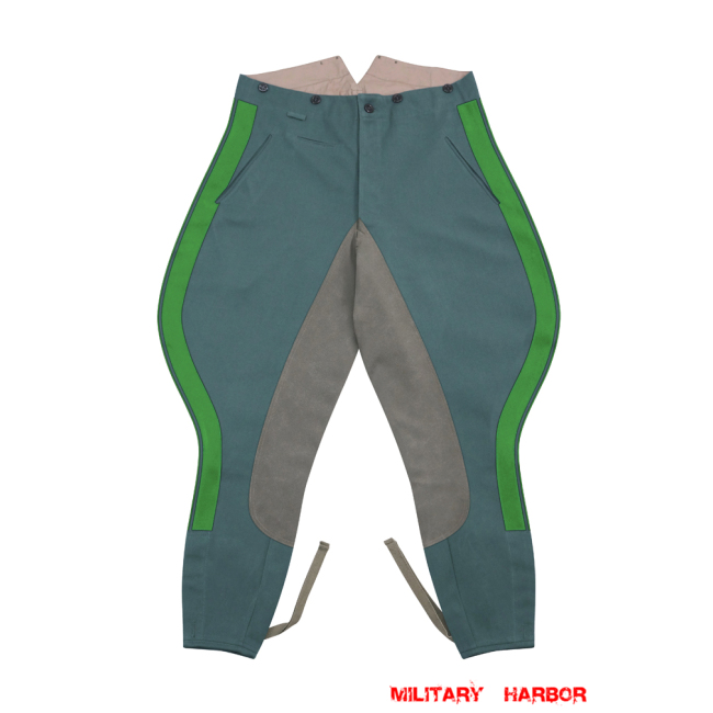 WWII German Police General Gabardine Riding Breeches WW2 German police gabardine trousers,WW2 german police uniforms,WWII police uniform,WWII german police militaria,ww2 german police trousers