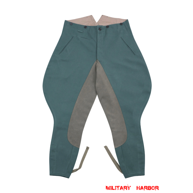 WWII German Police Officer Gabardine Riding Breeches WW2 German police gabardine trousers,WW2 german police uniforms,WWII police uniform,WWII german police militaria,ww2 german police trousers