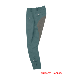 WWII German Police M44 Gabardine Mounted Troops Riding Breeches WW2 German police gabardine trousers,WW2 german police uniforms,WWII police uniform,WWII german police militaria,ww2 german police trousers