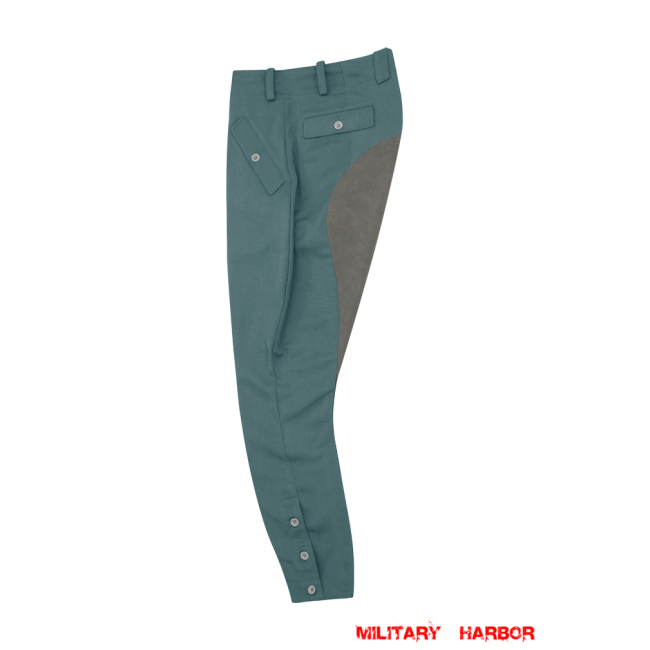 WWII German Police M44 Gabardine Mounted Troops Riding Breeches WW2 German police gabardine trousers,WW2 german police uniforms,WWII police uniform,WWII german police militaria,ww2 german police trousers