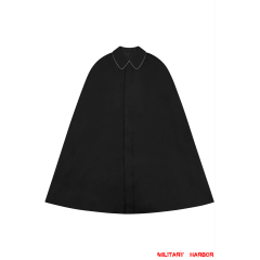 WWII German SS General / Officer Black Wool Cape WW2 german Cape Cloak,Luftwaffe Cape Cloak,german army Cape Cloak, Luftwaffe cape, WW2 Cape Cloaks,wii Cape Cloaks,WWII german militaria,WWII german,reenactment shop,reenactment Cape Cloaks,german WW2 Cape Cloaks,german WW2 militaria,WW2 reproduction,german officer Cape Cloak,replica military Cape Cloaks,Wehrmacht Cape Cloak,SS Cape Cloak,NSDAP Cape Cloak,RAD Cape Cloak,Kriegsmarine Cape Cloak
