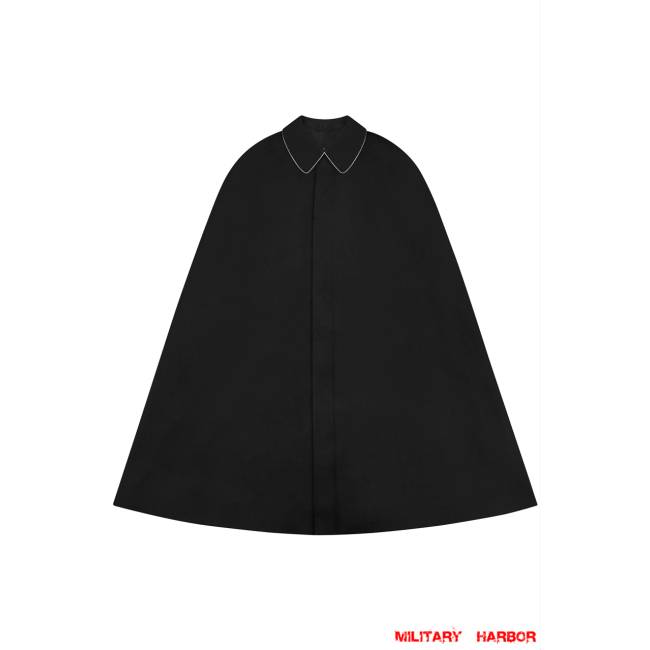 WWII German SS General / Officer Black Wool Cape WW2 german Cape Cloak,Luftwaffe Cape Cloak,german army Cape Cloak, Luftwaffe cape, WW2 Cape Cloaks,wii Cape Cloaks,WWII german militaria,WWII german,reenactment shop,reenactment Cape Cloaks,german WW2 Cape Cloaks,german WW2 militaria,WW2 reproduction,german officer Cape Cloak,replica military Cape Cloaks,Wehrmacht Cape Cloak,SS Cape Cloak,NSDAP Cape Cloak,RAD Cape Cloak,Kriegsmarine Cape Cloak