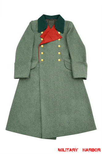 WWII German M36 Heer General fieldgrey wool Greatcoat