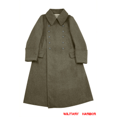 WWII German M44 Heer EM Brown wool Guardcoat WW2 german greatcoat,wehrmacht greatcoat,german army greatcoat,SS greatcoat,M42 Greatcoat,German Overcoats,german coat WW2,german great coat,german military coats WWII german greatcoat