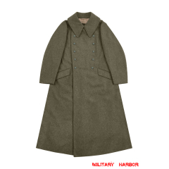WWII German M45 Heer EM Brown wool Greatcoat ww2 german greatcoat,wehrmacht greatcoat,german army greatcoat,SS greatcoat, M36 Greatcoat