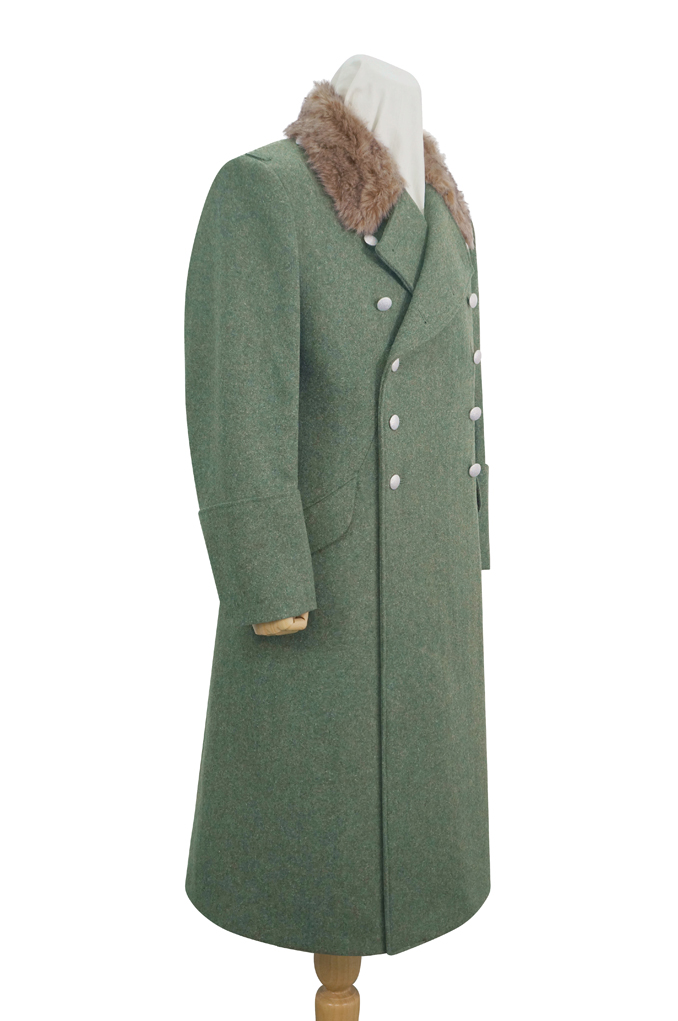 ww2 german greatcoat,wehrmacht greatcoat,german army greatcoat,SS greatcoat, M36 Greatcoat,DAK,Rommel,afrikakorps,Fur Collar Greatcoat,german Fur Greatcoat