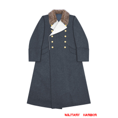 WWII German Luftwaffe General Fur Collar Wool Greatcoat WW2 german greatcoat,wehrmacht greatcoat,german army greatcoat,SS greatcoat,Luftwaffe Greatcoat,German Overcoats,german coat WW2,german great coat,german military coats WWII german greatcoat,Fur Collar Greatcoat,german Fur Greatcoat