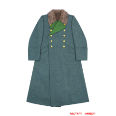 WWII German Police General Fur Collar Wool Greatcoat WW2 german greatcoat,wehrmacht greatcoat,german army greatcoat,SS greatcoat,Police Greatcoat,German Overcoats,german coat WW2,german great coat,german military coats WWII german greatcoat