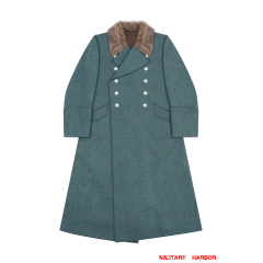 WWII German Police Officer Fur Collar Wool Greatcoat WW2 german greatcoat,wehrmacht greatcoat,german army greatcoat,SS greatcoat,Police Greatcoat,German Overcoats,german coat WW2,german great coat,german military coats WWII german greatcoat