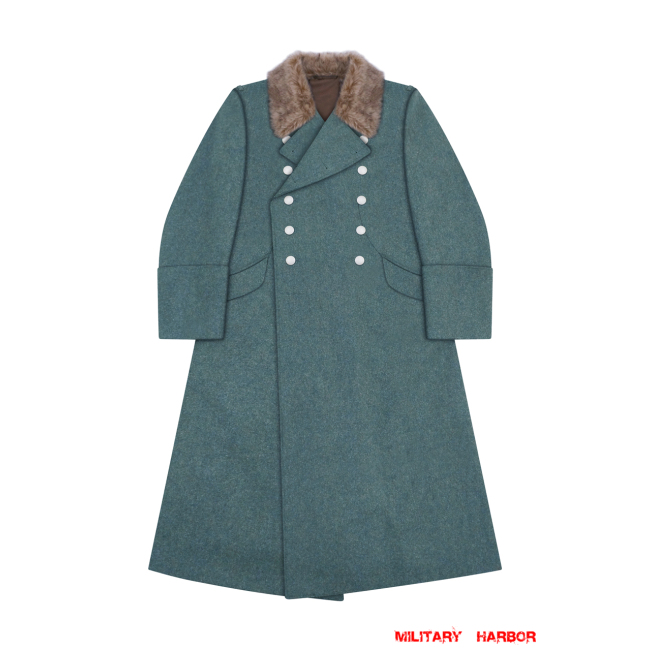 WWII German Police Officer Fur Collar Wool Greatcoat WW2 german greatcoat,wehrmacht greatcoat,german army greatcoat,SS greatcoat,Police Greatcoat,German Overcoats,german coat WW2,german great coat,german military coats WWII german greatcoat