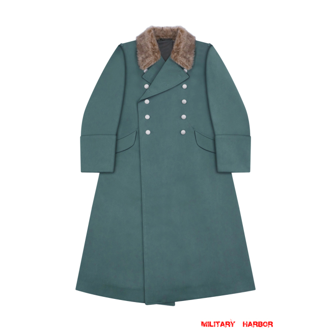 WWII German Police Officer Fur Collar Gabardine Greatcoat WW2 german greatcoat,wehrmacht greatcoat,german army greatcoat,SS greatcoat,Police Greatcoat,German Overcoats,german coat WW2,german great coat,german military coats WWII german greatcoat