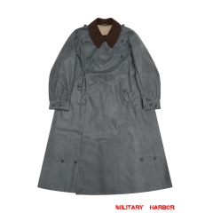 WWII German Motorcyclist Rubberized Protective Coat Kradmantel WW2 german uniform,SS uniform,waffen SS,gestapo,german field police overcoat,German Overcoats,german coat WW2,german great coat,german military coats WWII german greatcoat