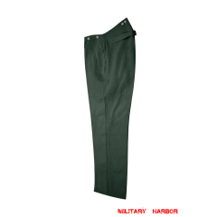 WWII German M40 summer HBT Reed Green Drill Service Trousers WW2 german uniform,wehrmacht uniform,german army uniform,waffen SS,m40 trousers,WWII German HBT Cotton Trousers,HBT uniforms,WW2 german militaria,WW2 military surplus,w2 uniforms,WWII german,replica military uniforms,german summer uniforms,WWII Reenactment,reenactment  shop