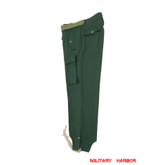WWII German Heer panzer summer HBT reed green trousers WW2 german uniform,panzer uniform,german army uniform,waffen SS,german panzer trousers,WWII German HBT Cotton Panzer Trousers,HBT uniforms,WW2 german militaria,WW2 military surplus,w2 uniforms,WWII german,replica military uniforms,german summer uniforms,WWII Reenactment,reenactment  shop
