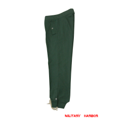 WWII German SS panzer summer HBT reed green trousers WWII German SS panzer summer HBT reed green trousers
