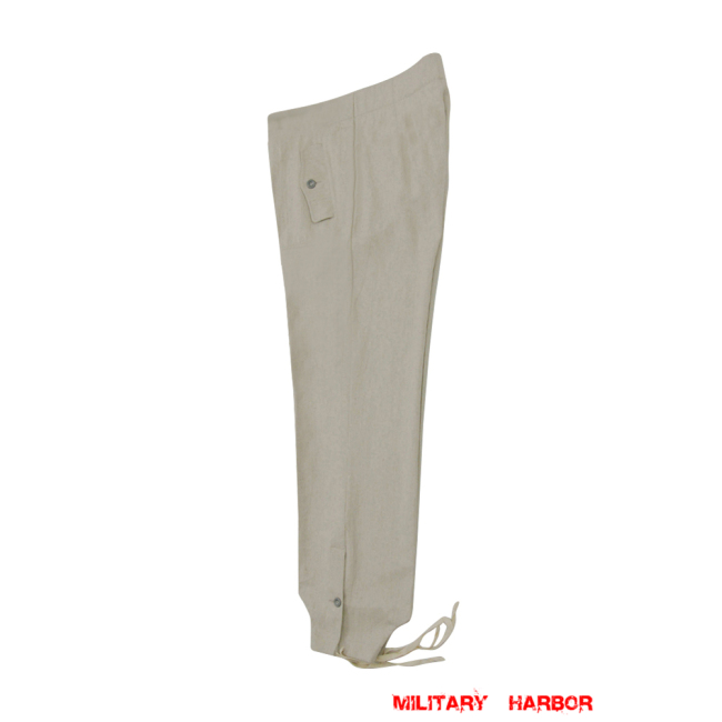 WWII German SS panzer summer HBT off-white trousers WW2 german uniform,panzer uniform,german army uniform,waffen SS,german panzer trousers,WWII German HBT Cotton Panzer Trousers,HBT uniforms,WW2 german militaria,WW2 military surplus,w2 uniforms,WWII german,replica military uniforms,german summer uniforms,WWII Reenactment,reenactment  shop