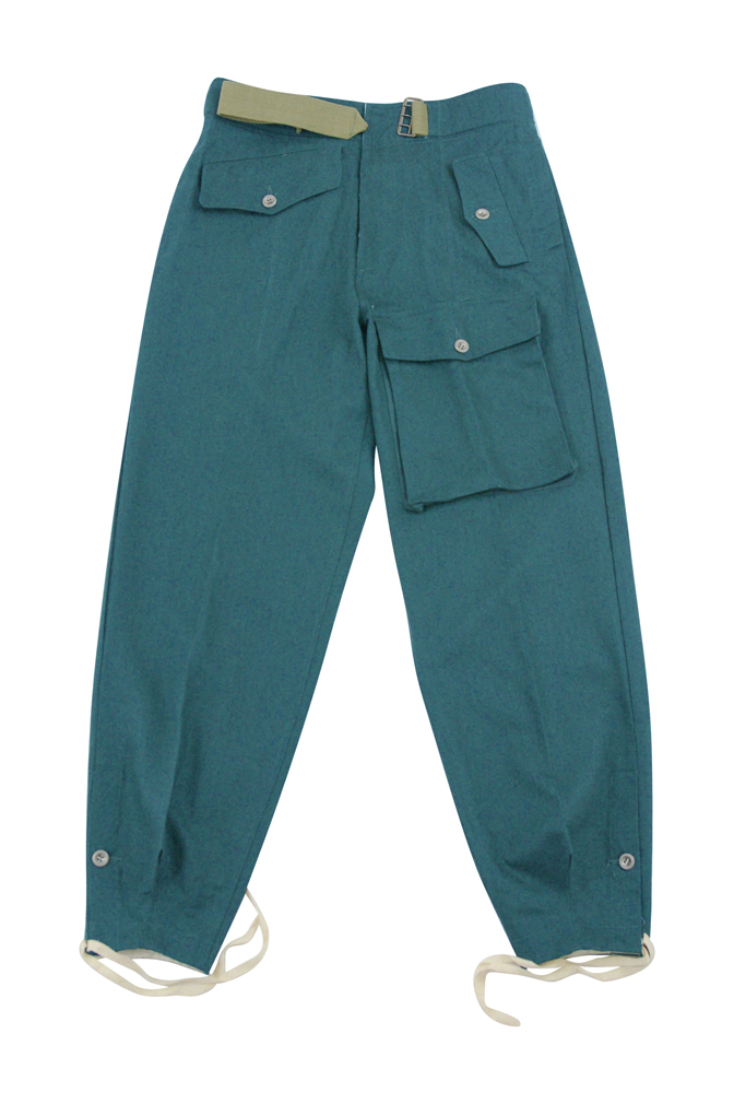 WW2 German police cotton trousers,WW2 german police uniforms,WWII police uniform,WWII german police militaria,ww2 german police trousers