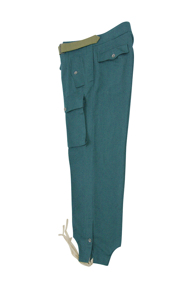 WW2 German police cotton trousers,WW2 german police uniforms,WWII police uniform,WWII german police militaria,ww2 german police trousers