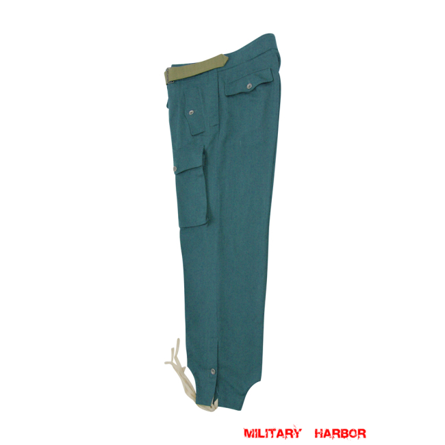 WWII German Police Panzer Summer HBT Trousers WW2 German police cotton trousers,WW2 german police uniforms,WWII police uniform,WWII german police militaria,ww2 german police trousers